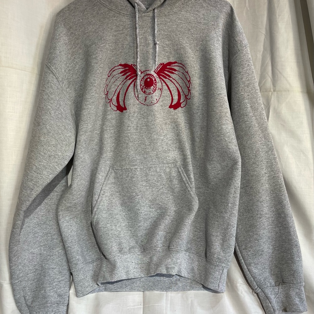 Flying Eyeball pullover hoodie from Dark Art Esoterica